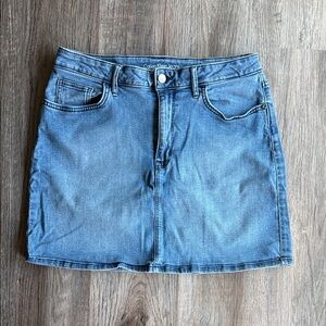 Calvin Klein Classic Blue Mini Skirt